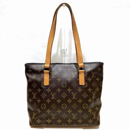 Pre-owned Canvas louis-vuitton-bags Louis Vuitton Vintage , Brown , Da...