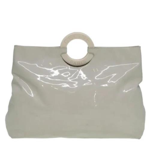 Pre-owned Leather celine-bags Celine Vintage , White , Dames