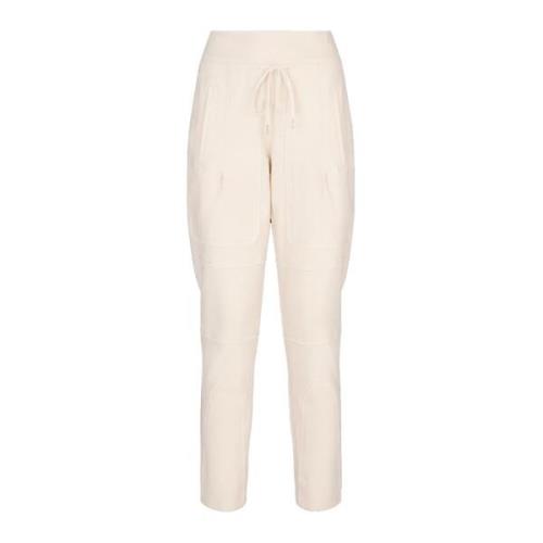 Sport-stijl Punto Milano Broek High , Beige , Dames