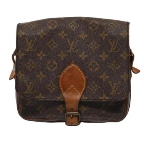 Pre-owned Canvas louis-vuitton-bags Louis Vuitton Vintage , Brown , Da...