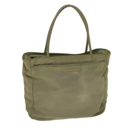 Pre-owned Nylon handbags Prada Vintage , Green , Dames