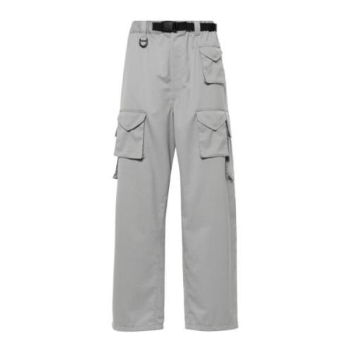 Grijze Cargo Broek Y-3 , Gray , Heren