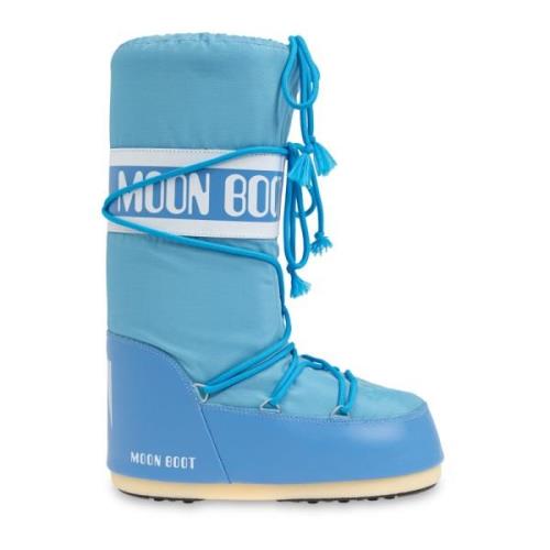 Sneeuwlaarzen Icoon Nylon Moon Boot , Blue , Heren