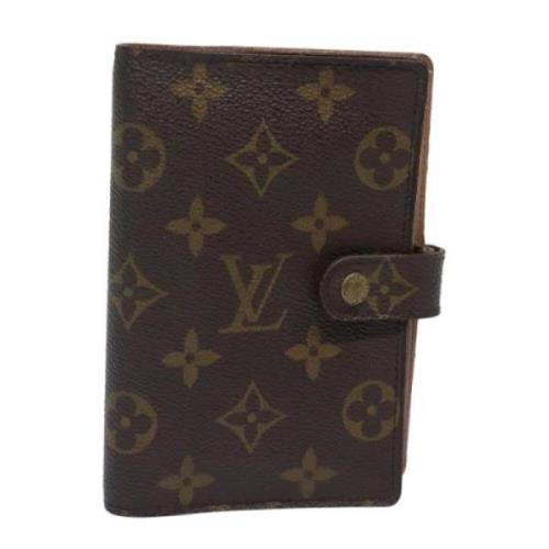 Pre-owned Canvas key-holders Louis Vuitton Vintage , Brown , Dames