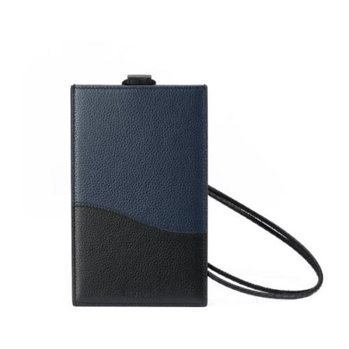 Graincalf Nekpouch met Kaartsleuven Testoni , Multicolor , Unisex