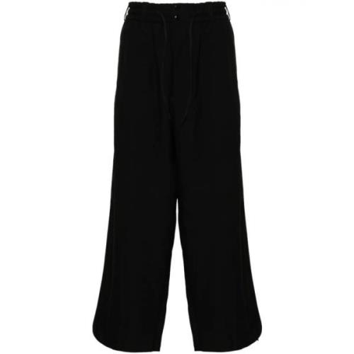 Zwarte Wijde Broek Y-3 , Black , Heren