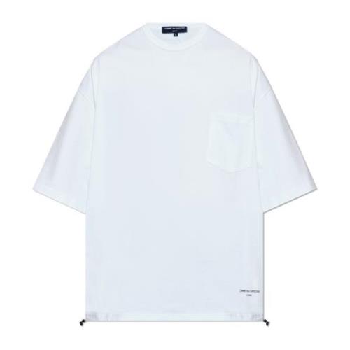 Oversized T-shirt Comme des Garçons , White , Heren