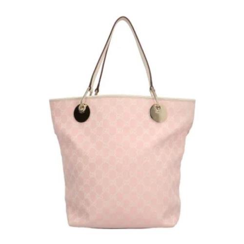 Pre-owned Canvas gucci-bags Gucci Vintage , Pink , Dames