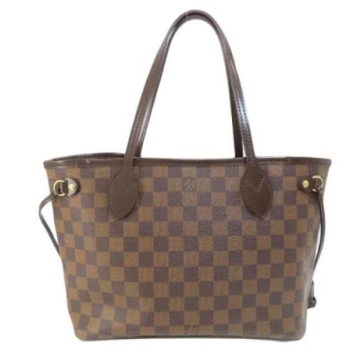 Pre-owned Fabric shoulder-bags Louis Vuitton Vintage , Brown , Dames