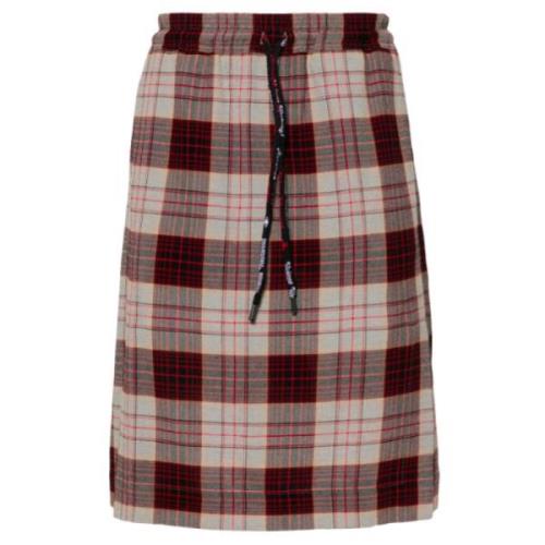 Rode Geruite Kilt Rok Vivienne Westwood , Red , Dames