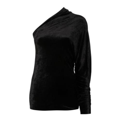 Zwarte Top - Stijlvol en Elegant Rick Owens , Black , Dames