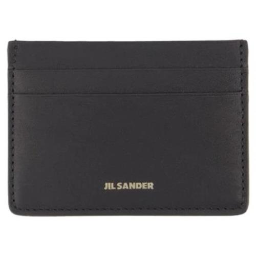 Leather wallets Jil Sander , Black , Dames