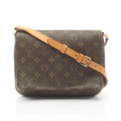 Pre-owned Leather louis-vuitton-bags Louis Vuitton Vintage , Brown , D...