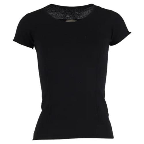 Pre-owned Cotton tops Burberry Vintage , Black , Dames