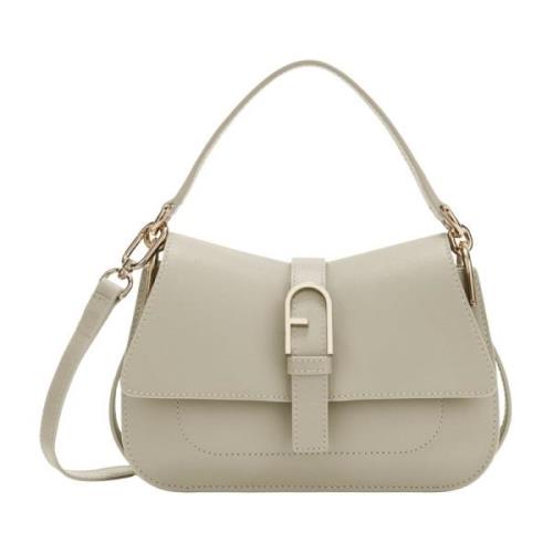 Flow Top Handle Mini Tas Furla , Beige , Dames