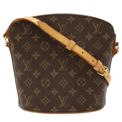 Pre-owned Canvas louis-vuitton-bags Louis Vuitton Vintage , Brown , Da...