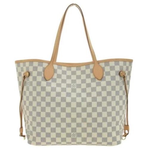 Pre-owned Fabric louis-vuitton-bags Louis Vuitton Vintage , Beige , Da...