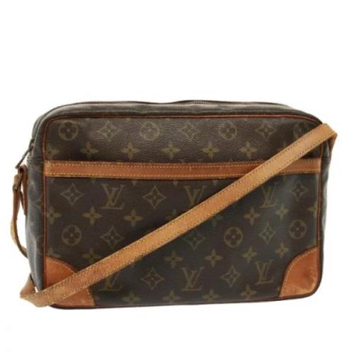 Pre-owned Canvas louis-vuitton-bags Louis Vuitton Vintage , Brown , Da...