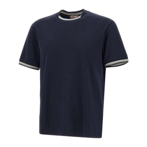 Stijlvolle T-shirts en Polos Herno , Blue , Heren