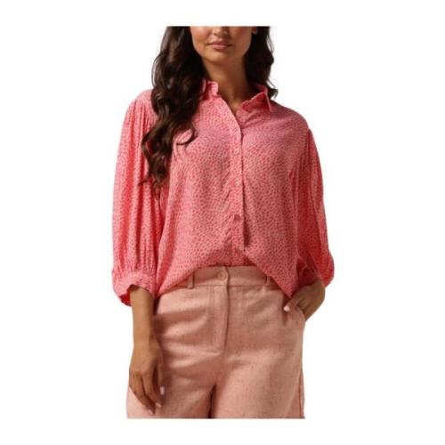 Roze Blouse Amber Ydence , Pink , Dames