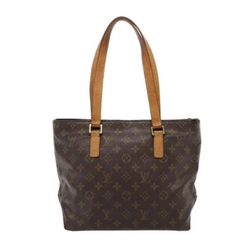 Pre-owned Canvas louis-vuitton-bags Louis Vuitton Vintage , Brown , Da...