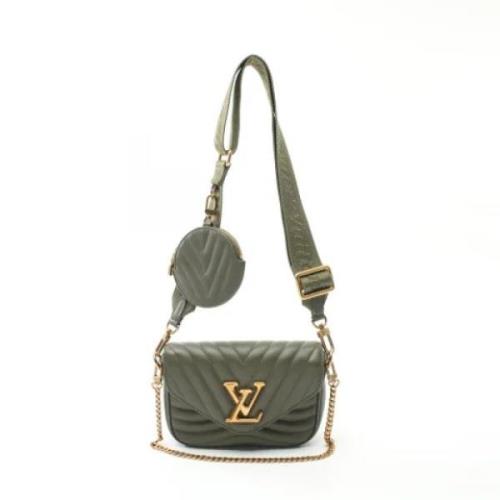 Pre-owned Leather louis-vuitton-bags Louis Vuitton Vintage , Beige , D...