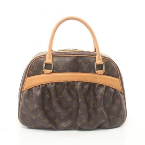 Pre-owned Fabric louis-vuitton-bags Louis Vuitton Vintage , Brown , Da...