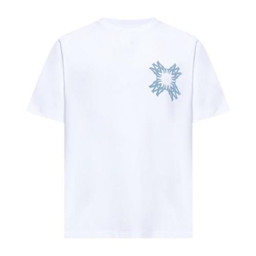 Quad Tee Witte T-shirts en Polos Amiri , White , Heren