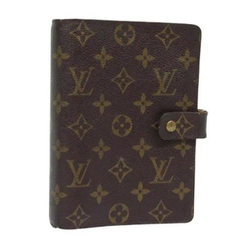 Pre-owned Canvas home-office Louis Vuitton Vintage , Brown , Dames