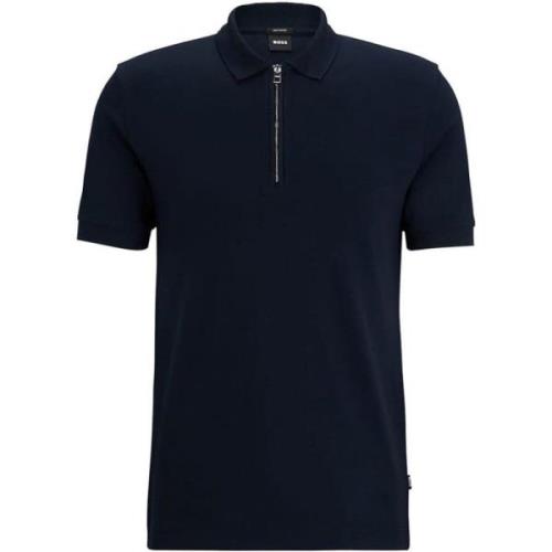 Stijlvolle Polo Shirt Boss , Blue , Heren