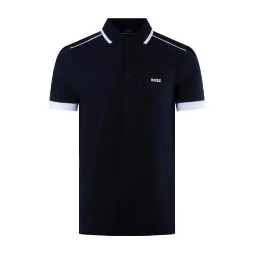 Heren Polo Shirt Boss , Blue , Heren