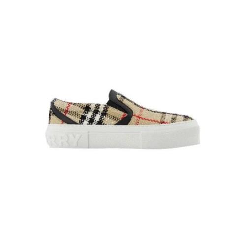 Canvas sneakers Burberry , Multicolor , Dames