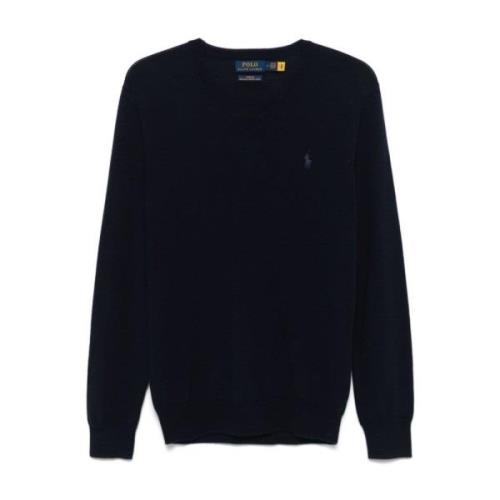 Blauwe Sweaters voor Mannen Polo Ralph Lauren , Blue , Heren