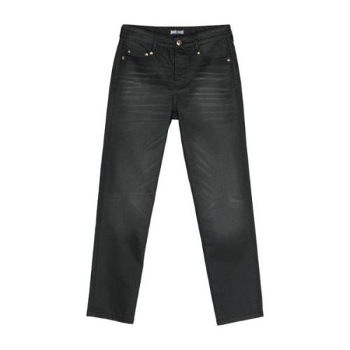 Zwarte Jeans voor Vrouwen Aw24 Just Cavalli , Black , Dames