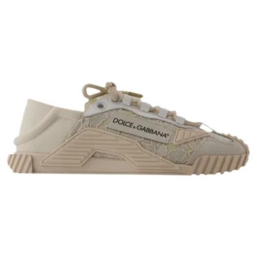 Nylon sneakers Dolce & Gabbana , Pink , Dames