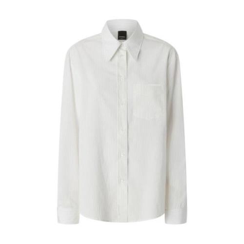 Stijlvolle Blouse voor Vrouwen Pinko , White , Dames