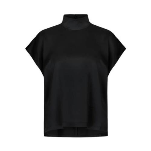 Zwart Alaria_1 Tops Drykorn , Black , Dames