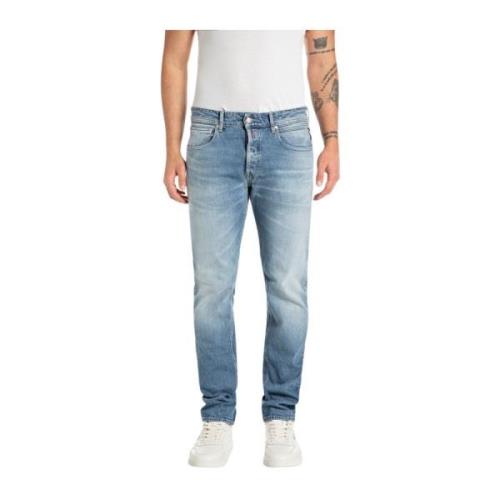 Blauwe Jeans Ma972P.000.727 Replay , Blue , Heren