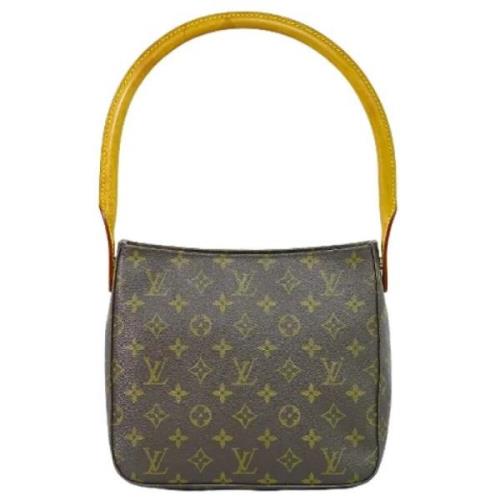 Pre-owned Canvas louis-vuitton-bags Louis Vuitton Vintage , Brown , Da...