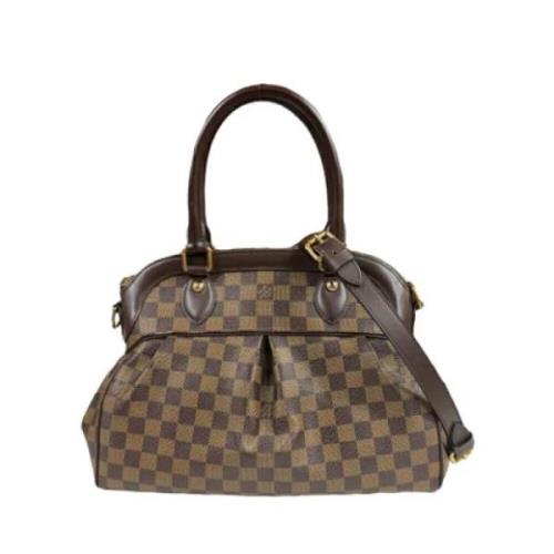 Pre-owned Canvas louis-vuitton-bags Louis Vuitton Vintage , Brown , Da...