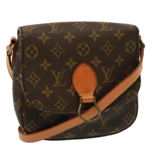 Pre-owned Canvas louis-vuitton-bags Louis Vuitton Vintage , Brown , Da...