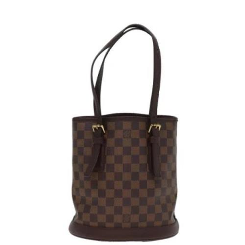 Pre-owned Canvas louis-vuitton-bags Louis Vuitton Vintage , Brown , Da...