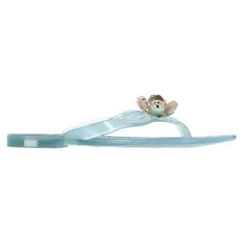 Pre-owned Plastic sandals Dior Vintage , Blue , Dames