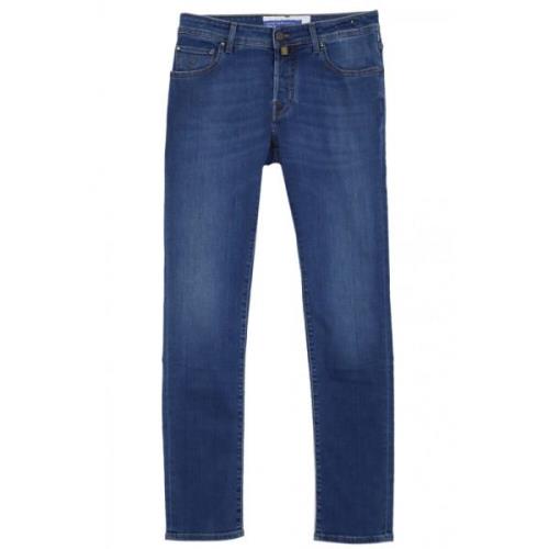 Nick Super Slim Jeans Jacob Cohën , Blue , Heren