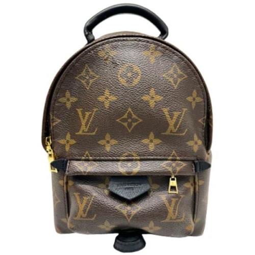 Pre-owned Canvas louis-vuitton-bags Louis Vuitton Vintage , Brown , Da...