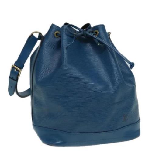 Pre-owned Leather louis-vuitton-bags Louis Vuitton Vintage , Blue , Da...