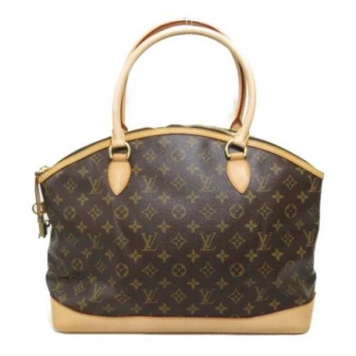 Pre-owned Leather louis-vuitton-bags Louis Vuitton Vintage , Brown , D...