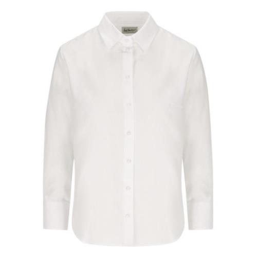 Barbara Shirt Luis Trenker , White , Dames