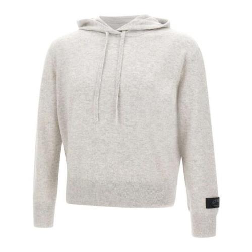 Grijze Gebreide Hoodie Trui Iceberg , Gray , Dames