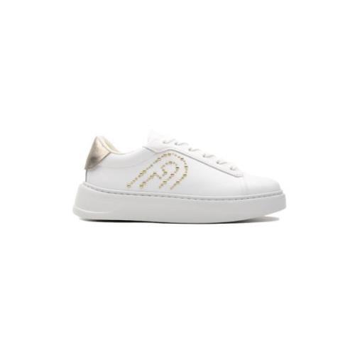 Witte Lage Sneakers voor Vrouwen Furla , White , Dames